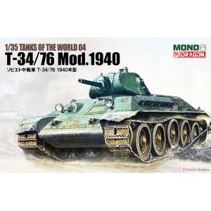 MONO/DRAGON MD004 1/35 二戰蘇聯 T-34/76 Mod.1940