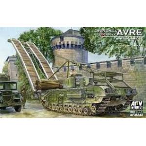 AFV CLUB 35342 1/35 英國 邱吉爾 MK.IV 戰鬥工兵車附小型突擊橋