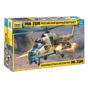 ZVEZDA 4813 1/48 俄羅斯 米-24 雌鹿直升機 MIL Mi-35 M "Hind E"@@