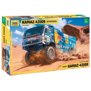 ZVEZDA 3657 1/35 俄羅斯 卡馬汽車 拉力卡車 Kamaz Rally Truck@@