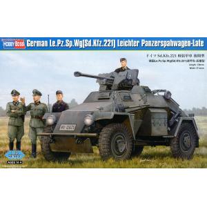 HOBBY BOSS 83814 1/35 二戰德國陸軍 Sd.Kfz.221裝甲偵查車/後期型@@