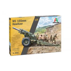 ITALERI 6581 1/35 美國 M59加農炮 長腳湯姆 155公釐野戰炮 M1 155mm Howitzer