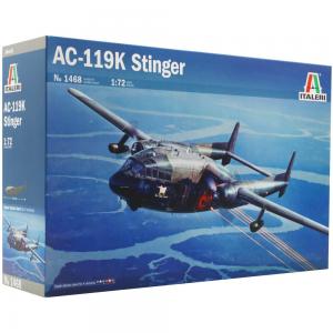 ITALERI 1468 1/72 美國 費爾柴德 飛行車廂 AC-119K 砲艇機 Stinger