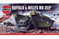 AIRFIX AQ-02302V 1/76 二戰英國 履帶登陸車 附吉普車 Buffalo Amph...