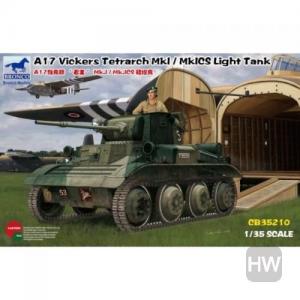 BRONCO CB-35210 1/35 二戰英國 領主式輕戰車 Tetrarch Mk.VII A17 @@