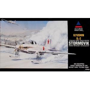 ACCURATE MINIURATES 3409 1/48 二戰蘇聯 伊留申IL-2 單座對地攻擊機 初期型 附雪橇