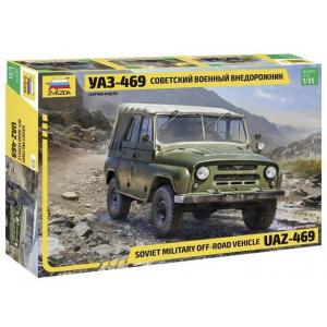 ZVEZDA 3629 1/35 二戰蘇聯 烏里揚諾夫斯克汽車製造廠 UAZ-469 多功能車@@
